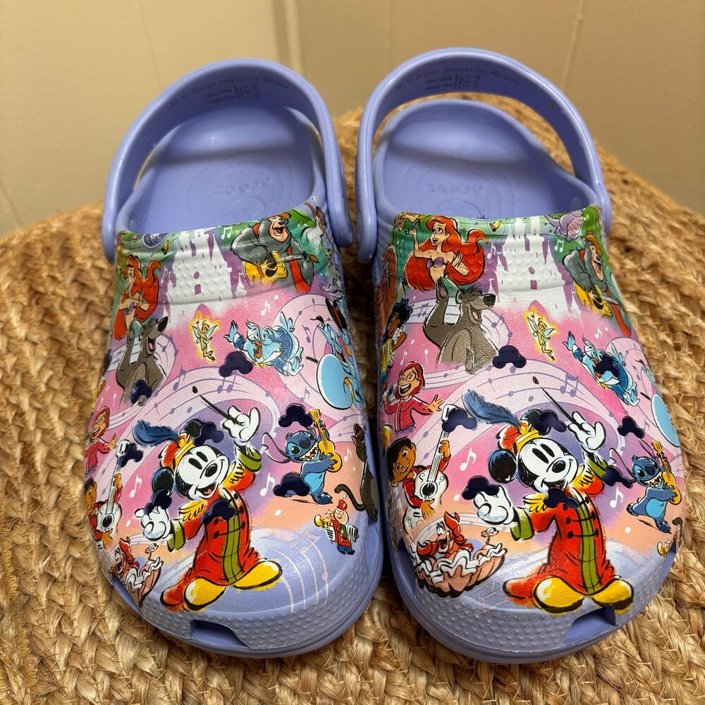 Authentic Disney Parks x Crocs Disney100 Special Moments Clogs Size 10W / 8M